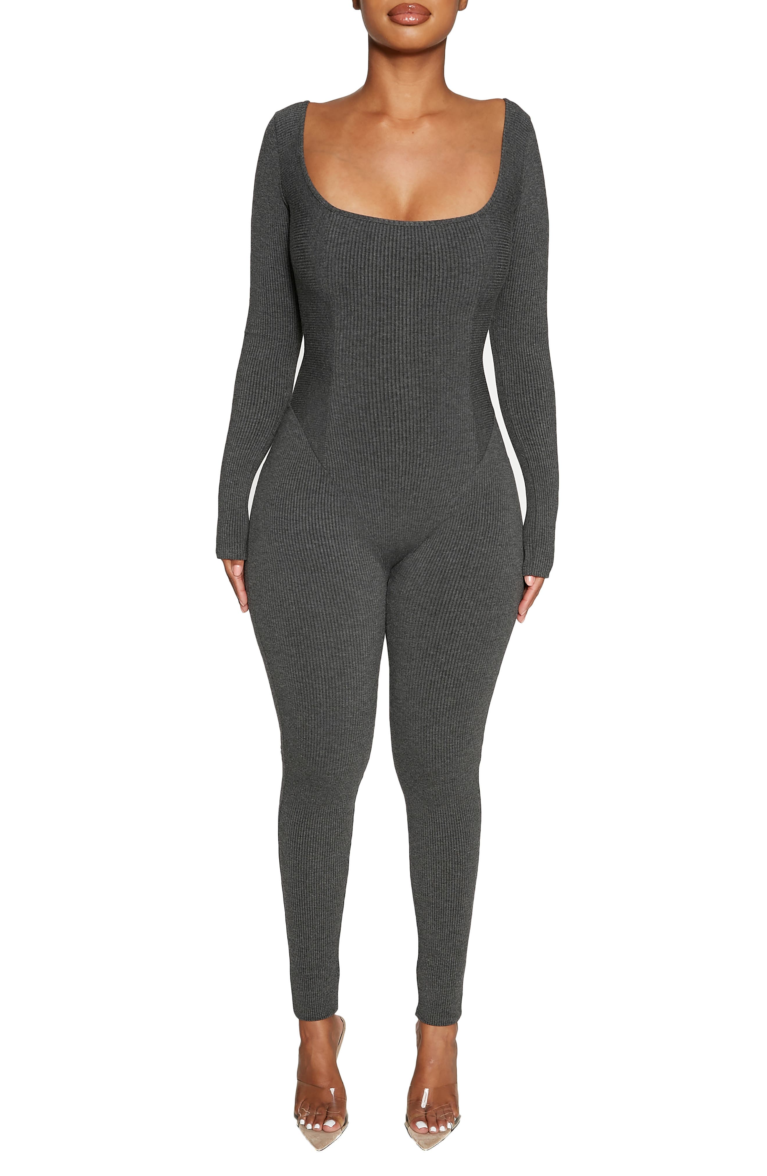 Women Jumpsuits Striped Long Sleeve V Neck Zipper Solid Jogging Pants Leggings Playsuits Pants Activewear Women Jumpsuits Striped Long Sleeve V Neck Zipper Solid Jogging Pants Leggings Playsuits Pants Activewear